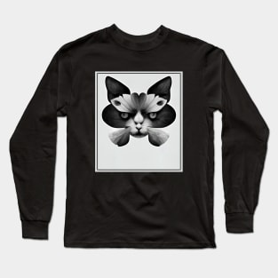 Blooming Cat Long Sleeve T-Shirt